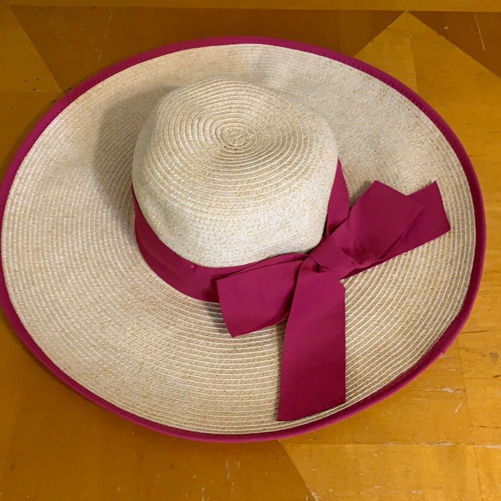 Scala Pronto Hat with pink bow